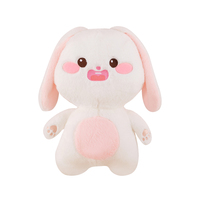 Boneka Kelinci Lucu Berkualitas Tinggi, Isi Kapas PP, Berbagai Ukuran, Desain Menggemaskan, Hadiah Nyaman untuk Anak-Anak