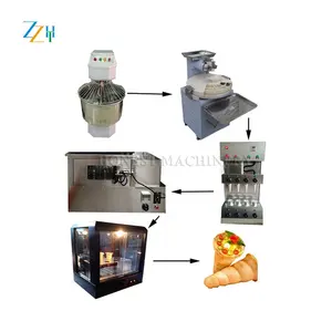 Factory Direct Sales Pizza Cone Roasting Oven / Dough Kneading Machine / Pizza Cone Production Line