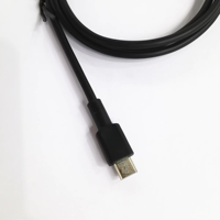Harnais de câblage micro USB personnalisé, câble USB A vers micro USB mâle pour l'alimentation des équipements électroniques