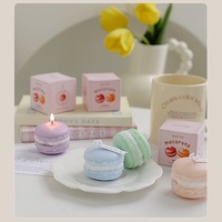Großhandel Kuchen-Duftkerzen Maßgefertigte Wachskerzen in Kuchenform Geschenkbox-Set Design Heim Hochzeitsdekoration Edle Aromatische Kuchenkerzen