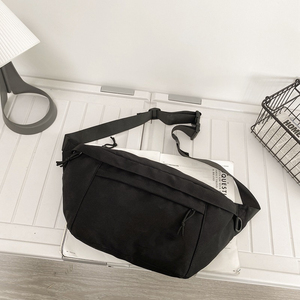 <span class=keywords><strong>Sac</strong></span> à bandoulière pour femmes, <span class=keywords><strong>sac</strong></span> de sport, de grande capacité pour étudiants, vêtements de course, sacoche à épaule simple de poitrine fermeture éclair pour femmes, - Product Image 2