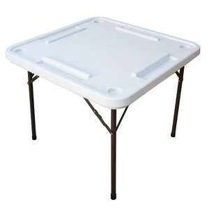 Mesa de Dominó EASTOMMY para 4 Jugadores con Soportes para Fichas y Portavasos, Mesa Plegable para Juegos de Cartas de 4 Jugadores - Product Image 3