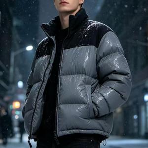 Vestes matelassées thermiques d'hiver au design frais du fabricant, unisexes, doudounes OEM North - Product Image 5