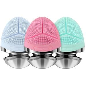 Shein <span class=keywords><strong>Tiktok</strong></span> 4 en 1 brosse nettoyante pour le visage en profondeur Silicone nouveau câble USB charge voyage arrivée brosse électrique pour le visage - Product Image 1