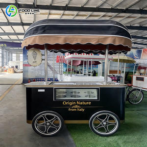 Most Popular and Beautiful Low Price <strong>Hot</strong> Sale Beach and Park Vending Ice Cream Cart - Product Image 6