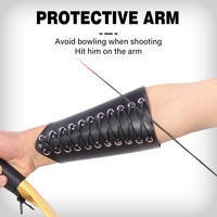 SPG – ensemble d'arcs et de flèches de tir à l'arc, pour la chasse, équipement de protection traditionnel en cuir réglable pour l'extérieur