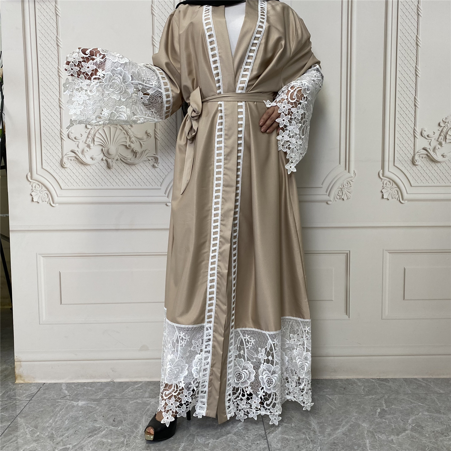 1528# Modern Traditional Clothing Abaya Fashion - CHAOMENG MUSLIM SHOP