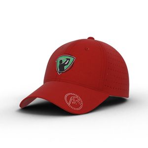 Bán Sỉ Mũ Bóng Chày Thể Thao Đục Lỗ Màu Trơn Mũ Golf Trơn Có Thể Điều Chỉnh Thiết Kế Thêu Tùy Chỉnh - Product Image 3