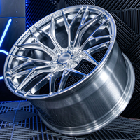 Velg Monoblock Cekung Tempa 18-22 Inch 5*120 5*130 5*114.3 Velg Sport Alloy Poles Khusus untuk 911 GT3 M4 M5 RS6 E63 SF90