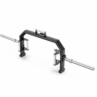 Barre de musculation hexagonale robuste, barre hexagonale multi-prise pour la musculation à domicile, l'haltérophilie et l'entraînement de force
