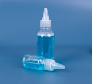 HDPE <b>Plastic</b> Squeezing Bottles for Oil Dispenser Dropper Applicator with Twist Top <b>Cap</b> and Inner Gasket for Chemical Use - Product Image 1