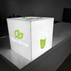 Outdoor Square Waterproof Snap Frame LED <b>Light</b> <b>Box</b> Wall Mount Quick Swap Poster Restaurant Exterior <b>Advertising</b> Display - Product Image 5