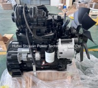 Moteur diesel marin 4BT3.9-C100 100 CV quatre temps refroidi par eau pour bateau de pêche, puissance auxiliaire