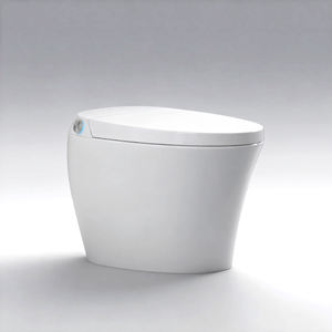 VIVI SS-02A <span class=keywords><strong>WC</strong></span> intelligent moderne à chasse automatique, bidet monobloc, toilette intelligente allongée avec siège chauffant - Product Image 1