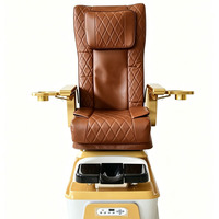 Fauteuils de pédicure électriques modernes avec massage, fauteuils de spa pour les pieds à débullage léger, fauteuils de pédicure pour salon de beauté et manucure
