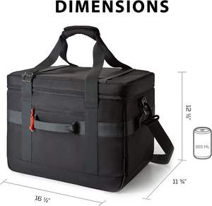 Échantillon gratuit : Sac isotherme portable grande capacité pour pique-niques et camping, sac à dos isotherme avec bandoulière - Product Image 5