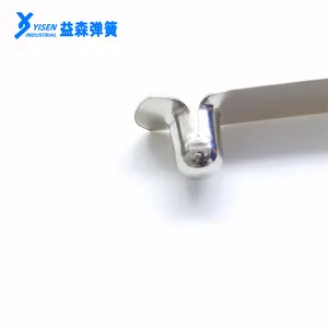 V Shape Spring Clip With Push Ball For 14mm Pipe Spring Clip Button