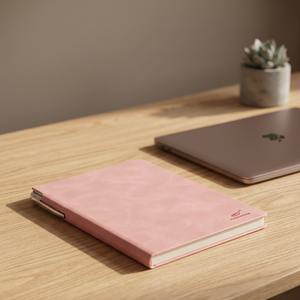 Spine Softcover Notebook B5 A5 <b>A6</b> PU Cover Thread Sewing Digital Printing Practical Design Gift Notebooks - Product Image 2
