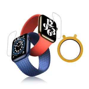 PMMA şeffaf ekran koruyucu Film ekran koruyucu Smartwatch Tpu malzemeleri Ultimate filmleri izle ekran koruyucu Apple izle