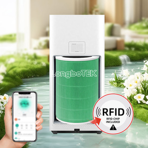 H13 Hapa apto para <span class=keywords><strong>Xiaomi</strong></span> <span class=keywords><strong>3C</strong></span> 3 H 3 / 2C 2H 2S / Pro cartucho de carbón activado accesorios filtros purificador de aire piezas RFID incluido - Product Image 6