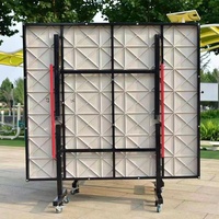 Table de tennis de table domestique intérieure portable de haute qualité avec roues garanties à la taille standard à bas prix SP