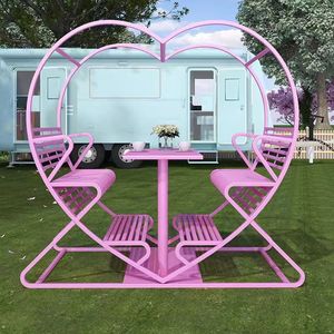 Amore all'aperto sedia a dondolo cortile tavolo decorativo <span class=keywords><strong>per</strong></span> parco all'aperto foto scenico riprese Internet Patio <span class=keywords><strong>panche</strong></span> - Product Image 1