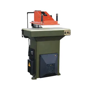 SOGUTECH Leather Cutting Machine 20 Tons Hydraulic Swing Arm Cutting Machine Footwear Shoe Making Machine