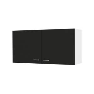 Gabinete de pared rectangular de 2 puertas DB Carbon Espresso para almacenamiento de cocina - Product Image 3