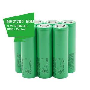 Baterías Recargables Personalizadas de Iones de Litio NCM para Bicicletas Eléctricas, 3.7V INR21700 50G 50S 50E 5000mAh, Celdas de Batería de Iones de Litio 21700 - Product Image 1