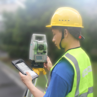 Singularxyz Professional TS1000 Robotic Total Station Optical High Accuracy Optics Instrument for Land Surveying
