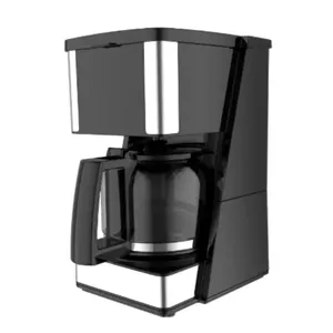 Sıcak satış elektrikli tam otomatik kahve makineleri makine 10-12 bardak akıllı damla kahve makinesi