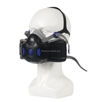 Masque respiratoire professionnel demi-visage pour la construction, la peinture et les environnements dangereux