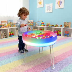 <span class=keywords><strong>Tavolo</strong></span> <span class=keywords><strong>da</strong></span> Disegno Moderno LED Luminoso in PE con <span class=keywords><strong>Giochi</strong></span> Interattivi a Mosaico e Illuminazione, Portatile per <span class=keywords><strong>Bambini</strong></span> - Product Image 1