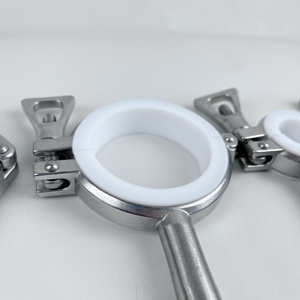 Vệ sinh ống chủ 304 316 thép không gỉ đánh bóng bề mặt mịn Vòng khung cố định - Product Image 3