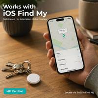 iOS FindMy 장치 무료 분실 방지 개인 애완동물 글로벌 위치 추적 초소형 에어태그 에어 태그 GPS 트래커