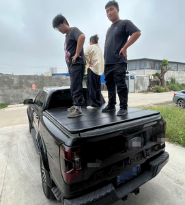 Quad gấp Cab mở rộng 8ft Hướng dẫn sử dụng alluimium xe tải giường tonneau Bìa Tương thích với TOYOTA HILUX <span class=keywords><strong>Xtra</strong></span> mui xe thay đồ - Product Image 6