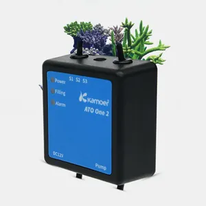 Kamoer ato one 2 recarga automática de água de aquário, com sensor anti-sobrefluxo e sensor s3 opcional
