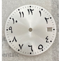 28.5mm Green Luminous Arabic <b>Scale</b> Watch Dial Replacement Accessory for NH35 NH36 <b>Mechanical</b> Mod - Product Image 5