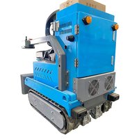 LONSLEY Décapeuse de sol électrique industrielle auto-propulsée 1KW 200mm en alliage d'acier, batterie au lithium, machine de dépose de carrelage pour la construction