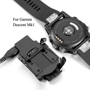 Đồng hồ sạc cho Garmin Descent MK1 sạc GPS Dive Smartwatch USB dữ liệu đồng bộ cáp sạc Dock