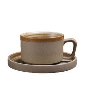 Starlii cổ điển gốm Mug Set mộc mạc đồ đá ăn sáng cốc cà phê Nhật Bản wabi-sabi phong cách trà Mug - Product Image 5