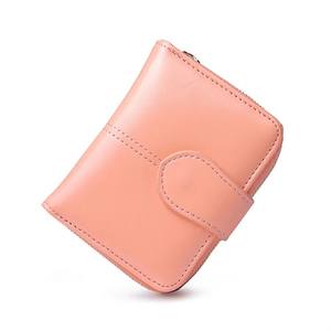 <span class=keywords><strong>Portafoglio</strong></span> Sottile in Pelle Bianca per Donne con Cerniera, Economico Porta Carte di Credito per Signore e Ragazze - Product Image 2