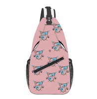 Sac de poitrine GPD Gamma Phi Delta, design personnalisé, sac à bandoulière décontracté pour les sœurs de la sororité, sac de voyage en plein air, sac de poitrine unisexe