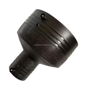 PE Electrofusion <strong>Reducing</strong> <strong>Coupling</strong> DN160x50 PN16 Black ISO9001 Certified Water <strong>Pipe</strong> Reducer <strong>Pipe</strong> Reduction - Product Image 2