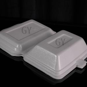 Boîte alimentaire Boîtes jetables en mousse d'emballage alimentaire Conteneurs en mousse Boîte de petit déjeuner Boîte de restauration rapide Récipients jetables en mousse pour aliments - Product Image 1