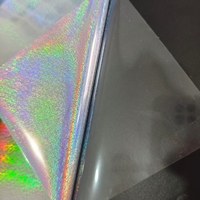 Anolly Nouveau produit Vinyle holographique laser auto-adhésif imprimable éco-solvant/UV en rouleau pour affiches