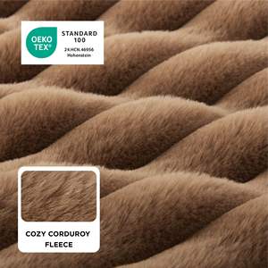 Lit orthopédique pour petits chiens, canapé-lit pour chien avec housse en velours côtelé lavable - Product Image 2