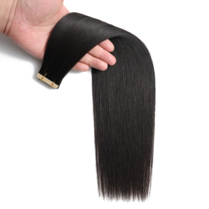Extensiones <span class=keywords><strong>de</strong></span> Cabello con Cinta Adhesiva Platinum Natural Black & Balayage, Envío Rápido, Sin Pegamento, Sin Daños, OEM ODM para Profesionales <span class=keywords><strong>de</strong></span> Salón - Product Image 1