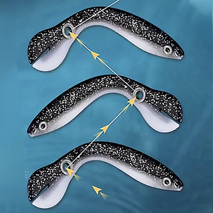 Leurres souples <span class=keywords><strong>de</strong></span> pêche, leurres souples en plastique, appâts souples, leurres <span class=keywords><strong>pour</strong></span> loches, <span class=keywords><strong>vers</strong></span> en silicone, leurres souples en plastique - Product Image 4