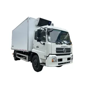 Factory directly sell low price 35 cubic meters food cooling delivery cargo van for sale refrigerator freeze truck